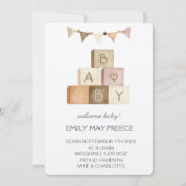 Our Little Sunshine’s Birthday Bash 招待状 (正面)