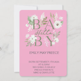 Our Little Sunshine’s Birthday Bash 招待状