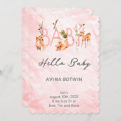 Our Little Sunshine’s Birthday Bash 招待状 (正面/裏面)