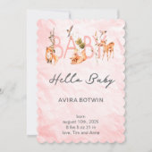 Our Little Sunshine’s Birthday Bash 招待状 (正面)