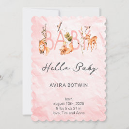 Our Little Sunshine’s Birthday Bash 招待状