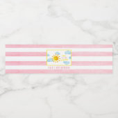 Our Little Sunshine Water Bottleラベル – カスタム ペットボトルラベル (シングルラベル)