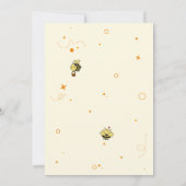 Our Little Sweet Honey Is On The Way Baby Shower サンキューカード (裏面)