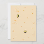 Our Little Sweet Honey Is On The Way Baby Shower サンキューカード (裏面)