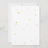 Our Little Sweet Honey Is On The Way Baby Shower 招待状 (裏面)