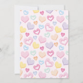 Our little sweetheart is turning one Birthday  招待状 (裏面)