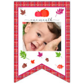 Our Little Turkey (Girl) First Year写真 バンティングフラッグ (第3の旗)