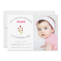 Our Little Wildflower 1st Birthdayフローラ写真