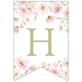 Our Little Wildflower Birthday Banner バンティングフラッグ (第2の旗)