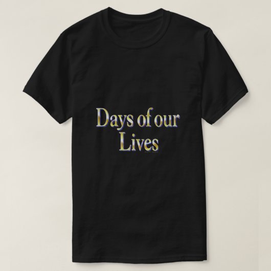 Our Lives Logoの日 Tシャツ (デザイン正面)