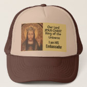 Our Lord Jesus Christ Trucker Hat キャップ (正面)