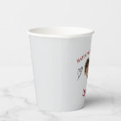 Our Love Custom Photo Valentine’s Day Paper Cup 紙コップ (右)
