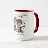 Our love has the cutest soundtrack マグカップ (正面右)