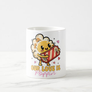 Our Love Is Poppin’ Popcorn Mug コーヒーマグカップ
