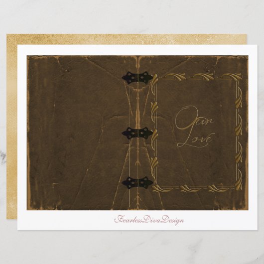 Our Love Junk Journalの表紙 (正面/裏面)