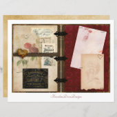 Our Love Junk Journalページ3 & 4 (正面/裏面)