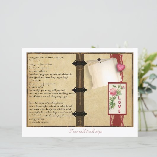 Our Love Junk Journalページ5 & 6 (スタンド正面)