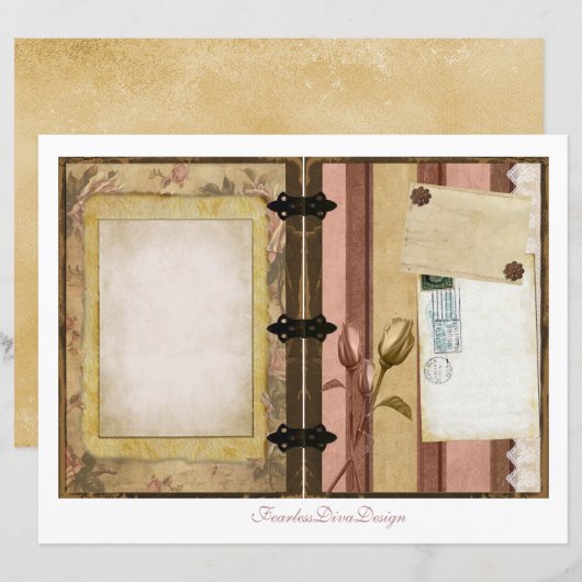 Our Love Junk Journalページ7 & 8 (正面/裏面)