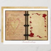 Our Love Junk Journal Pages 11 & 12 (正面/裏面)