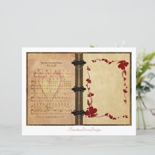 Our Love Junk Journal Pages 11 & 12 (スタンド正面)