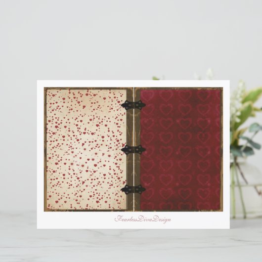 Our Love Junk Journal Pages 17 & 18 (スタンド正面)