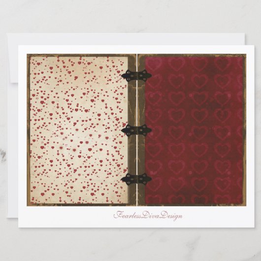 Our Love Junk Journal Pages 17 & 18 (正面)