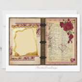 Our Love Junk Journal Pages 19 & 20 (正面)