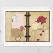 Our Love Junk Journal Pages 9 & 10 (正面)