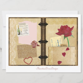 Our Love Junk Journal Pages 9 & 10