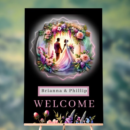 Our Love Shine Brighter Than The Moon Large Sign アクリルサイン (ニュートラル)