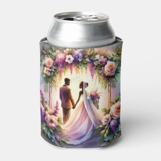 Our Love Shines As Bright As The Moon Wedding 缶クーラー (缶正面)