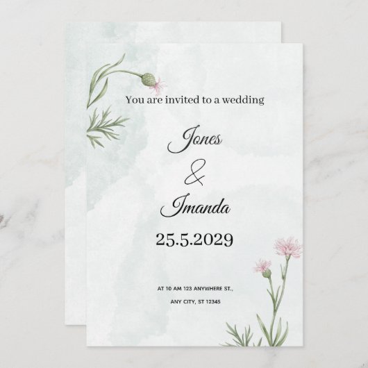 our love story Card (正面/裏面)