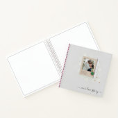 Our Love Story Photo Scrapbook Keepsake Journal ノートブック (内部)