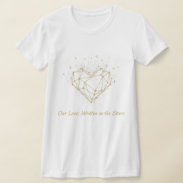 Our Love Written in the Stars T-Shirt - Geometric Tシャツ