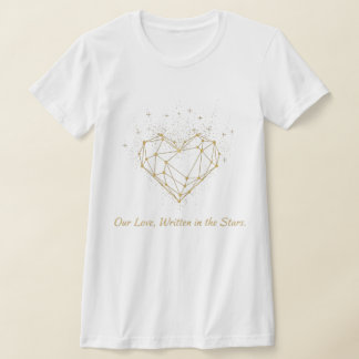 Our Love Written in the Stars T-Shirt - Geometric Tシャツ