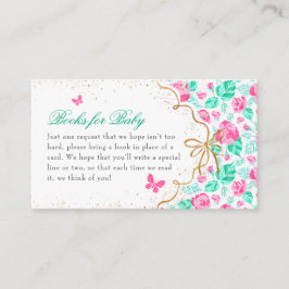 Our Lovely One Baby Shower エンクロージャーカード