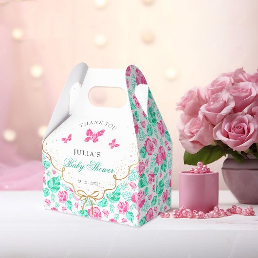 Our Lovely One Baby Shower フェイバーボックス