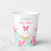 Our Lovely One Baby Shower 紙コップ (裏面)