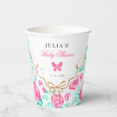 Our Lovely One Baby Shower 紙コップ (正面)