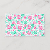 Our Lovely One Baby Shower Enclosure Card エンクロージャーカード (裏面)