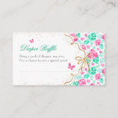 Our Lovely One Baby Shower Enclosure Card エンクロージャーカード (正面)