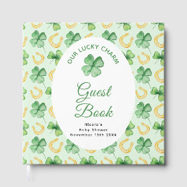 Our Lucky Charm St Patrick's Baby Shower ゲストブック