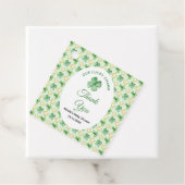 Our Lucky Charm St Patrick's Baby Shower フェイバータグ (インサイチュ)