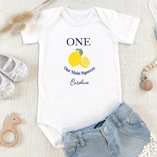 Our Main Squeeze Kids Birthday Bodysuit ベビーボディスーツ