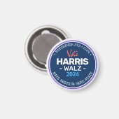 Our Make America Sane Again Harris Walz 2024 マグネット (正面/裏面)