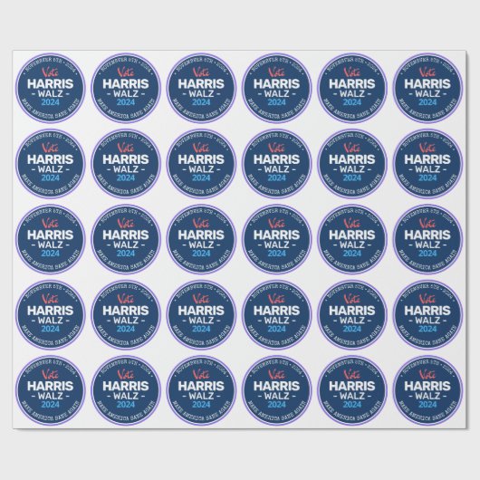 Our Make America Sane Again Harris Walz 2024 ラッピングペーパー (フラット)