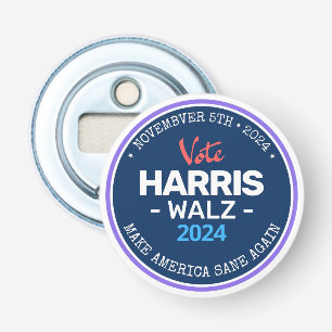 Our Make America Sane Again Harris Walz 2024 栓抜き