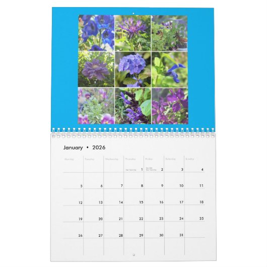 Our Methven Garden Calendar 2026 カレンダー (1月 2026)