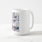 Our Moments Defy Time Hourglass Gifts T-Shirt コーヒーマグカップ (正面右)
