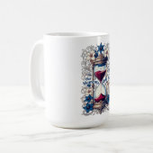 Our Moments Defy Time Hourglass Gifts T-Shirt コーヒーマグカップ (正面左)